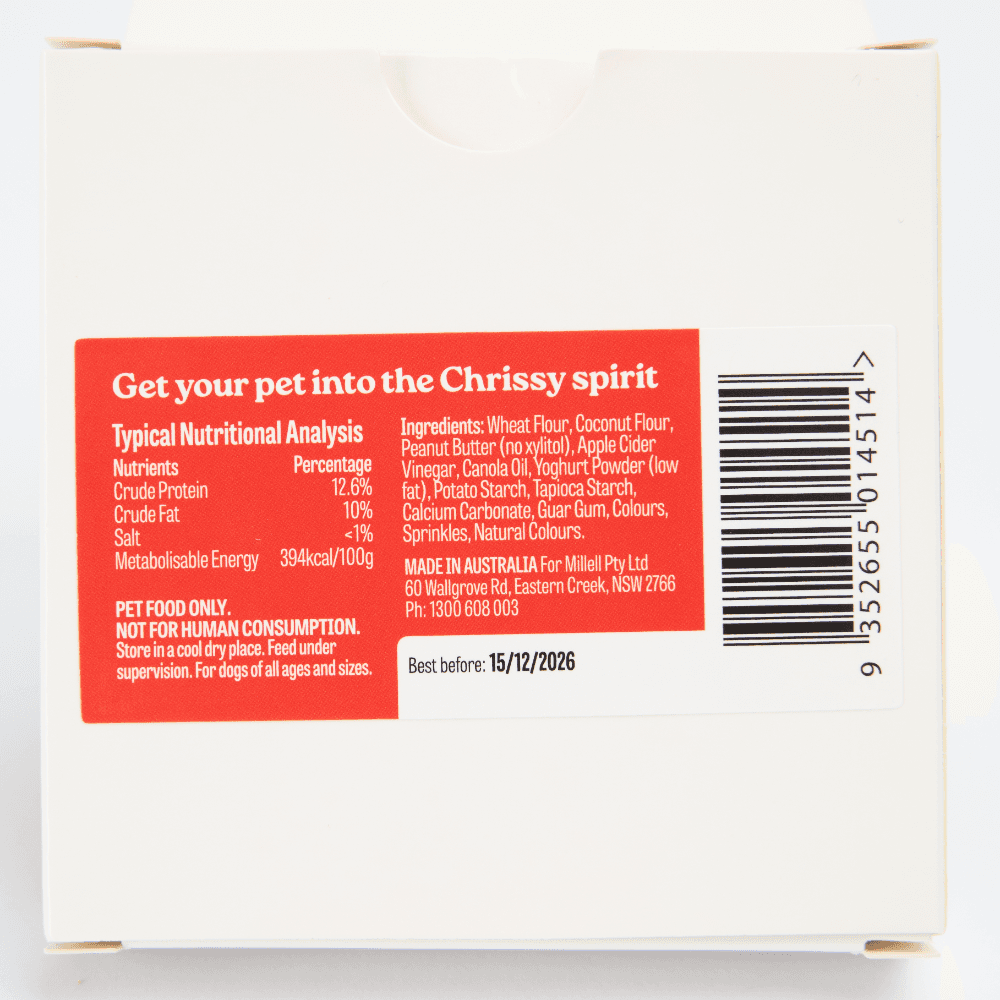 CHRISTMAS BY PET CIRCLE Naughty Or Nice List Biccies Dog Treats