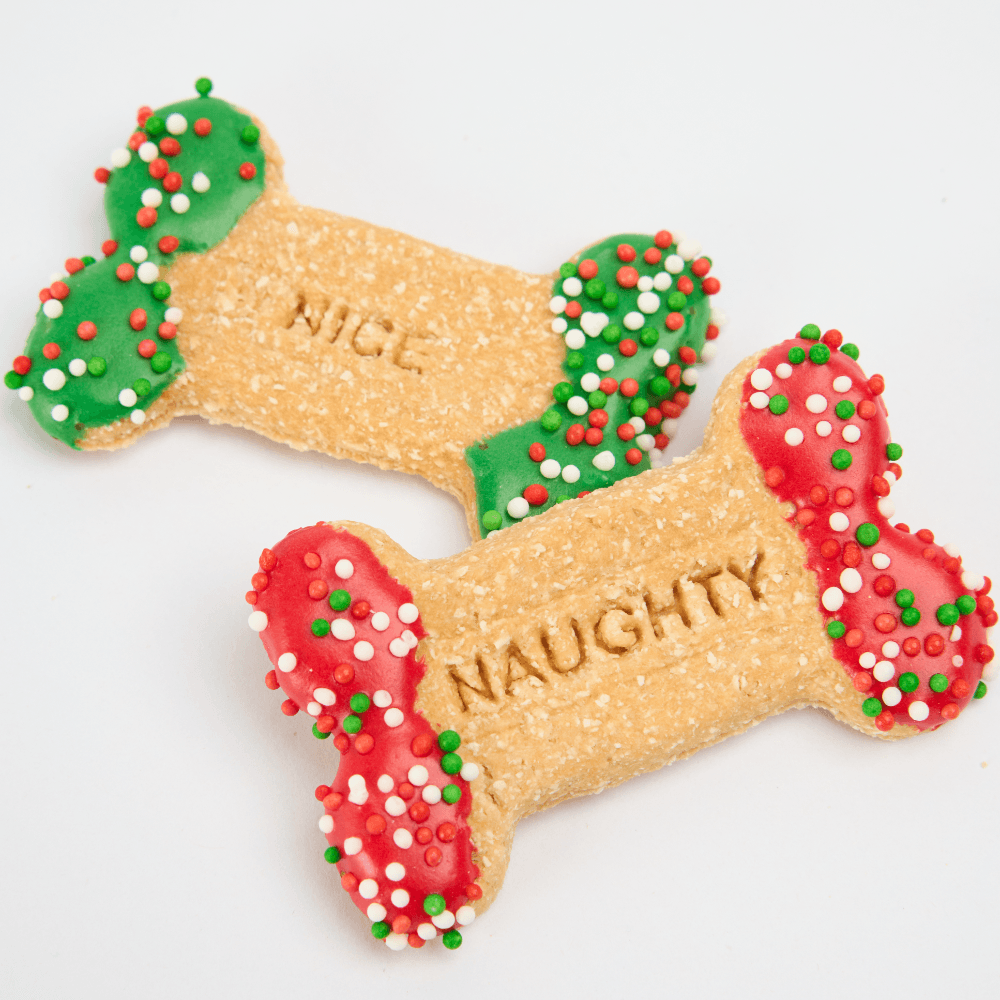 CHRISTMAS BY PET CIRCLE Naughty Or Nice List Biccies Dog Treats