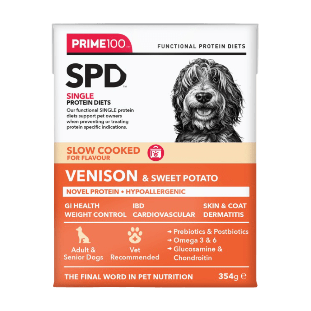 SPD Venison & Sweet Potato Slow Cooked Wet Dog Food