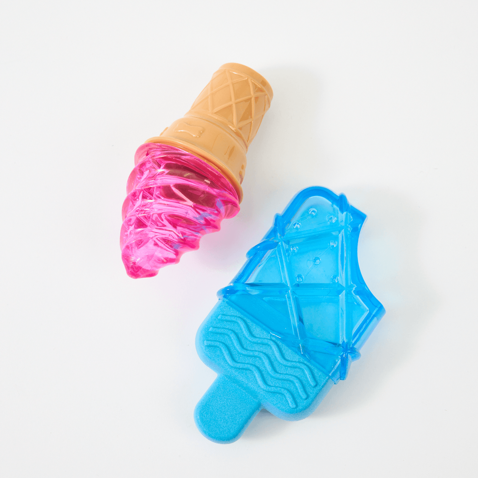 Paws for Life Freezable Ice Cream Dog Chew Toy 2 pack
