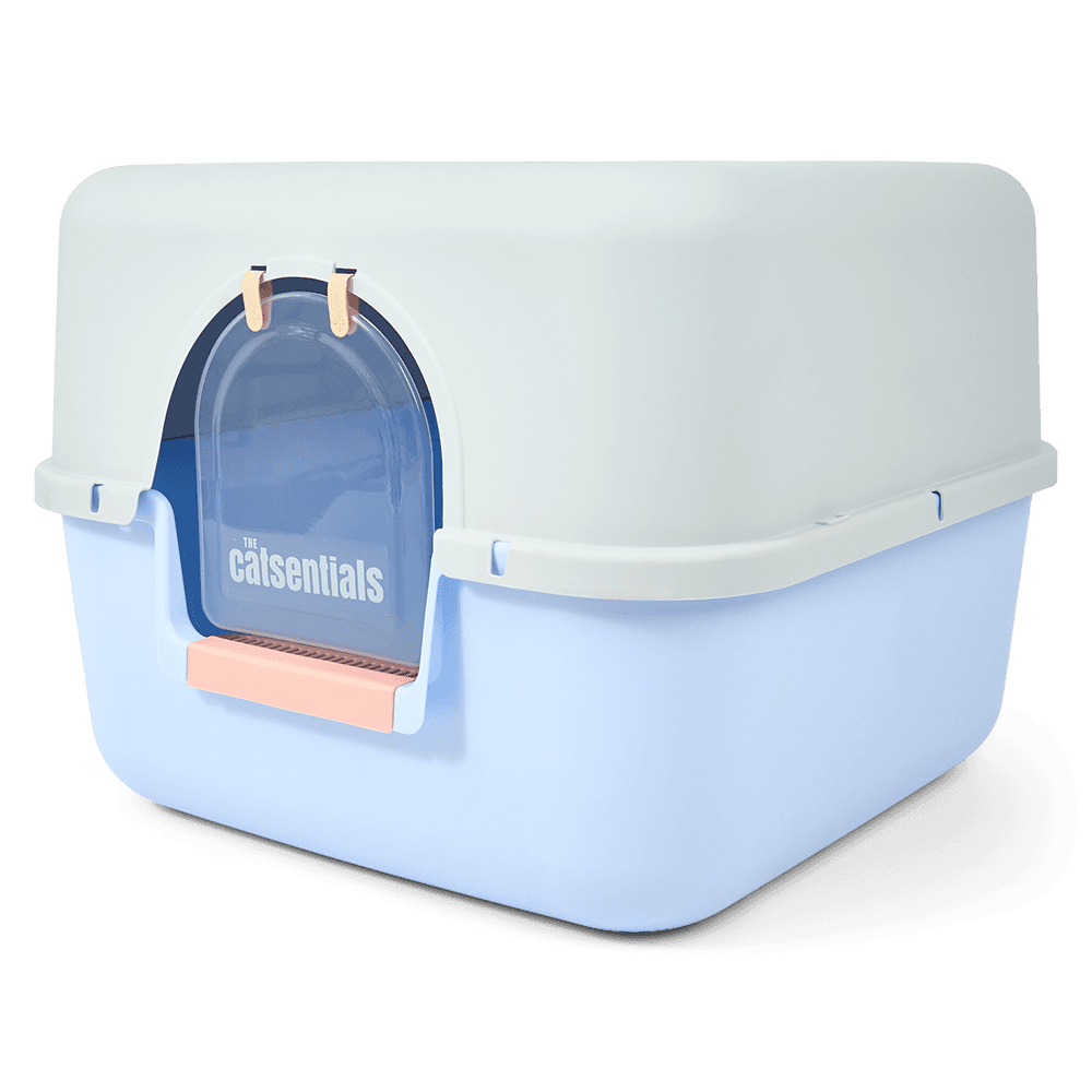 the-catsentials-square-enclosed-cat-litter-box-blue