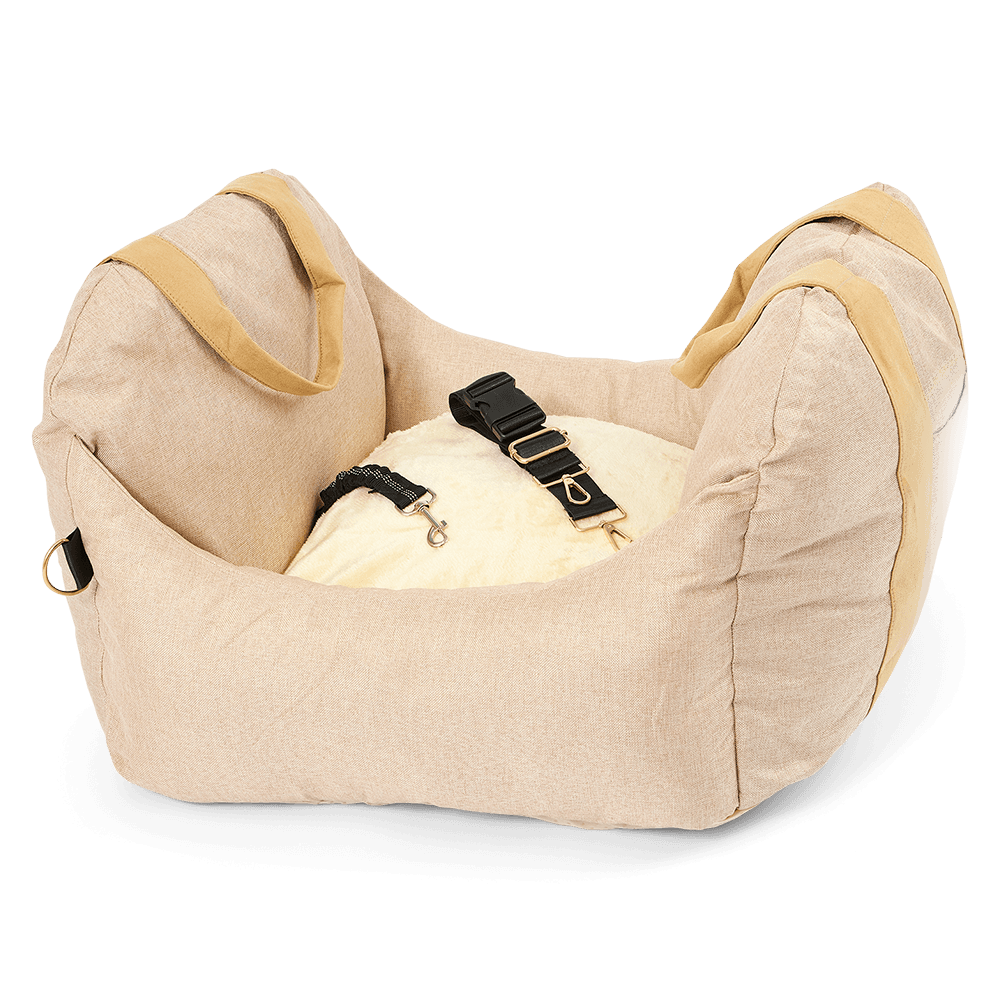 paws-for-life-dog-travel-car-seat-bed-beige