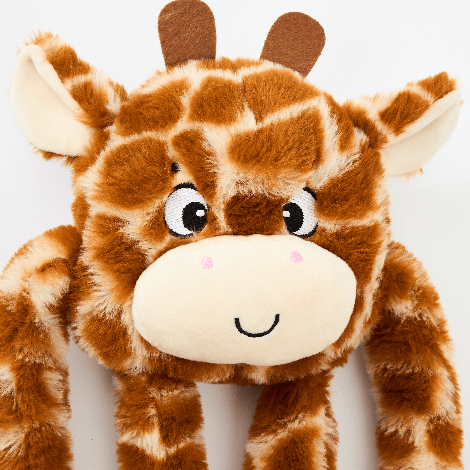 Paws for Life Girraffe With Pullable Arms Plush Dog Toy
