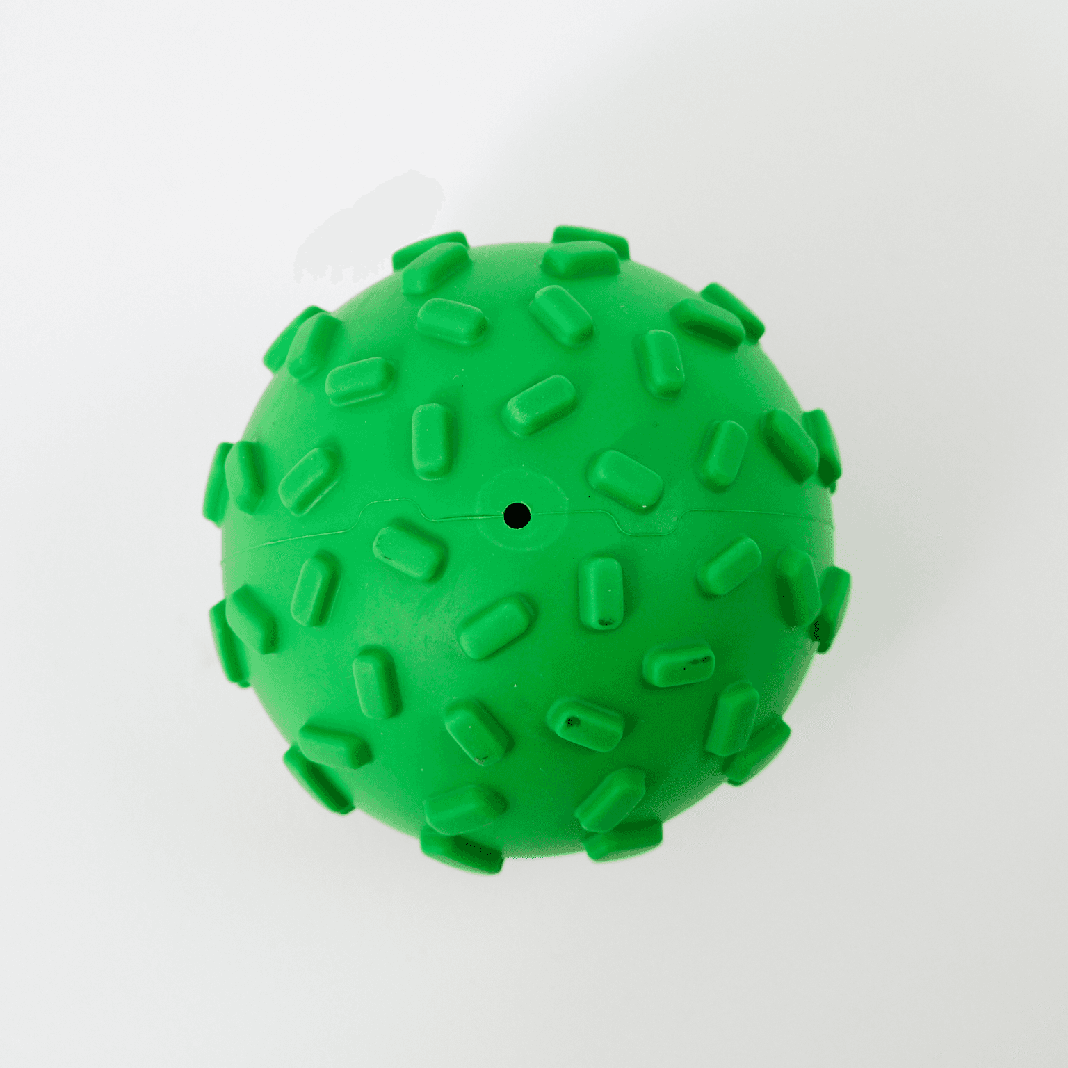 Paws for Life Rubber Treat Dispensing Ball Dog Toy