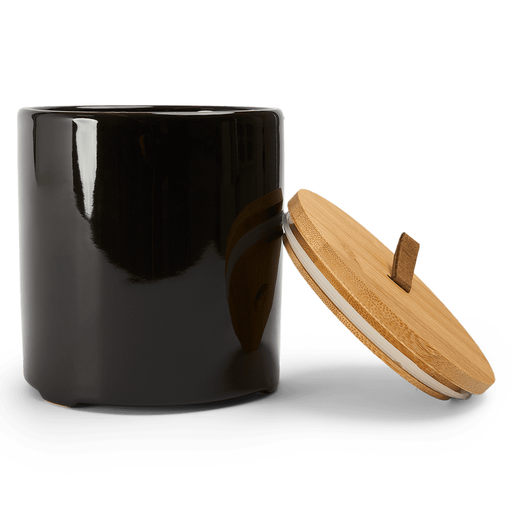 paws-for-life-ceramic-food-storage-container-black