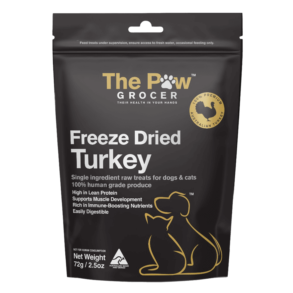 Freeze Dried Diced Turkey Dog and Cat Treats