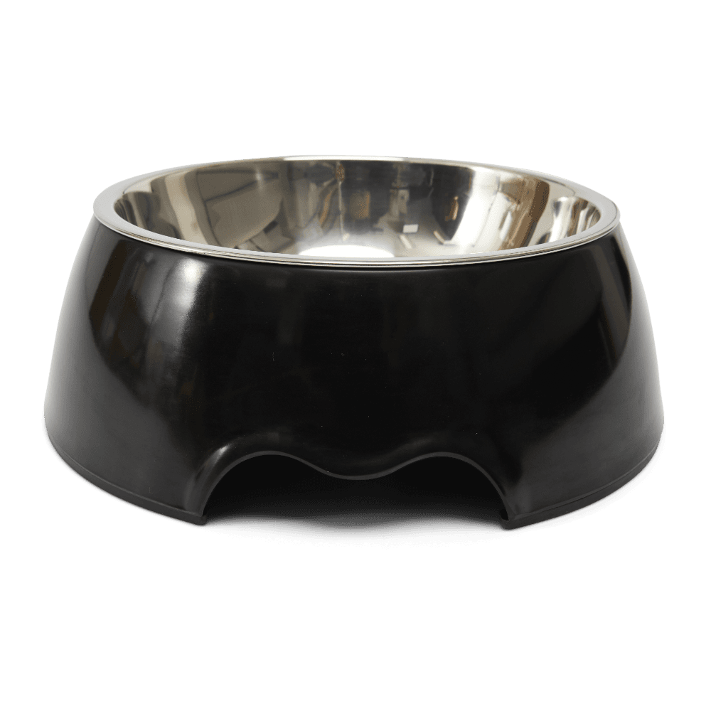 paws-for-life-weighted-non-slip-dog-bowl-black