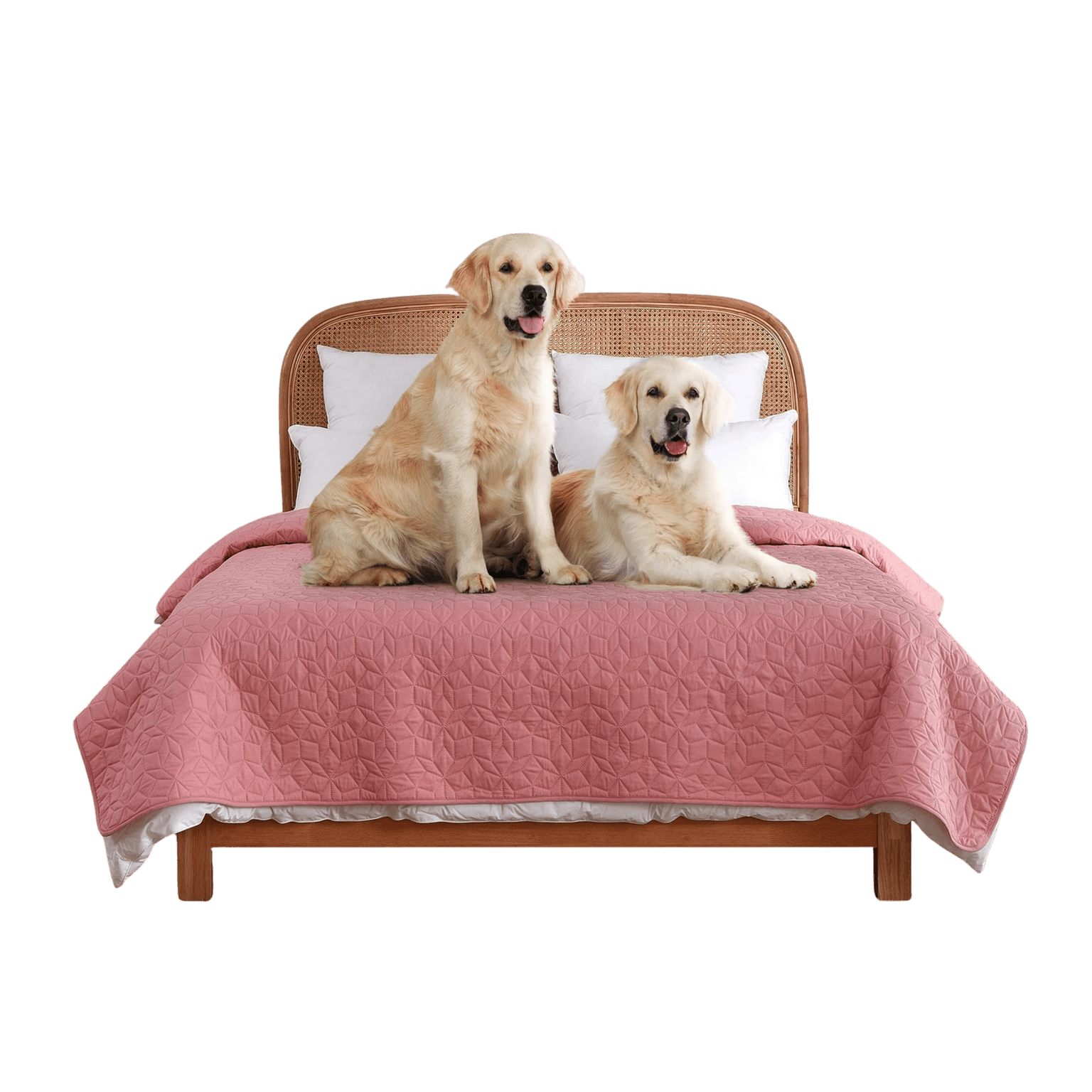 Sofur Waterproof Dog Bed Cover Protector Pink