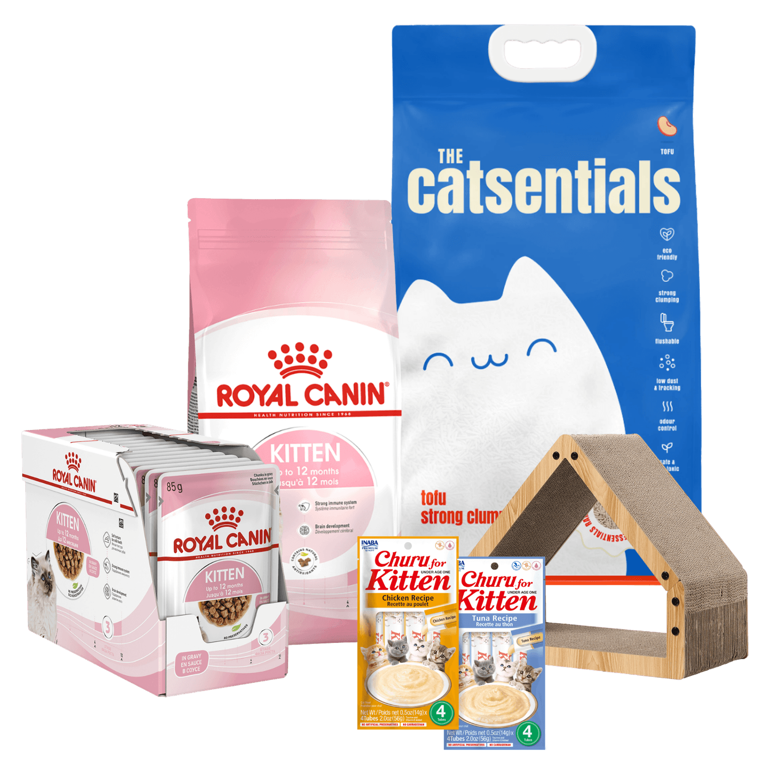 Royal Canin Kitten Bundles with Tofu Litter