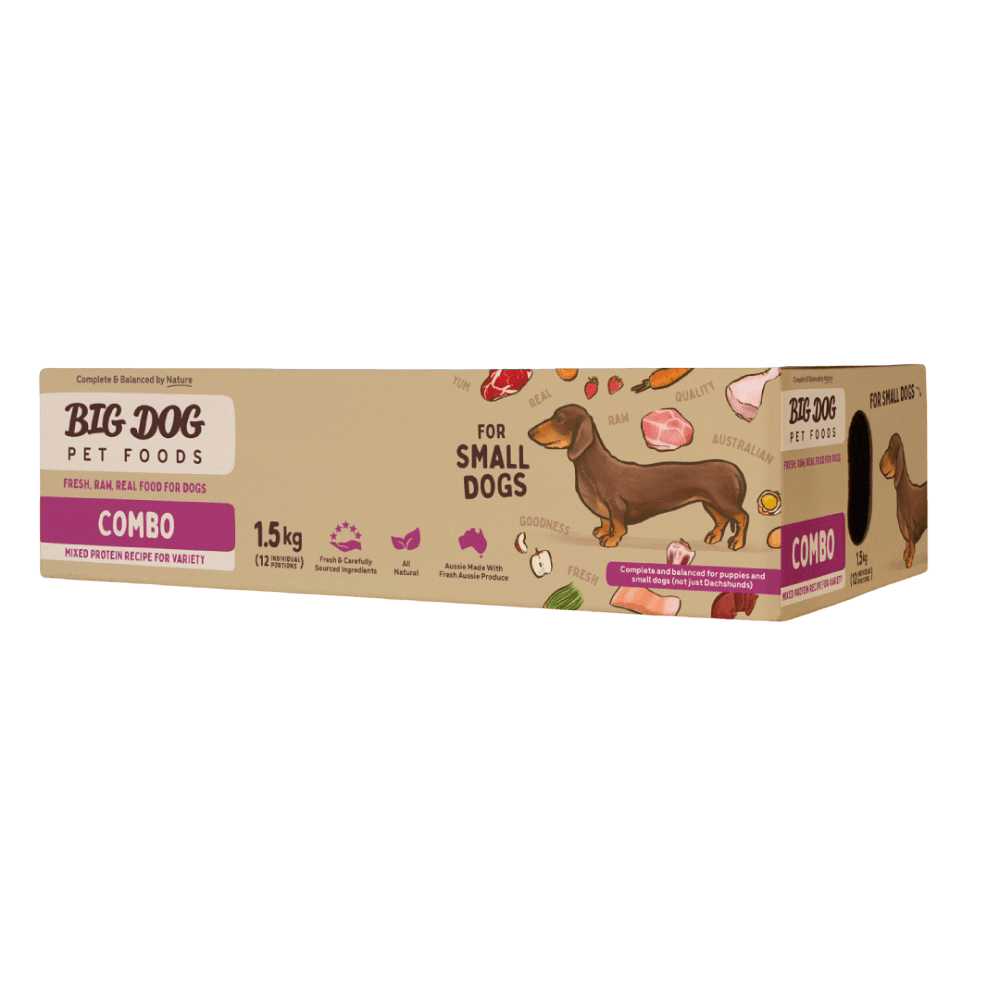 Small Dog Combo Frozen Raw Dog Food