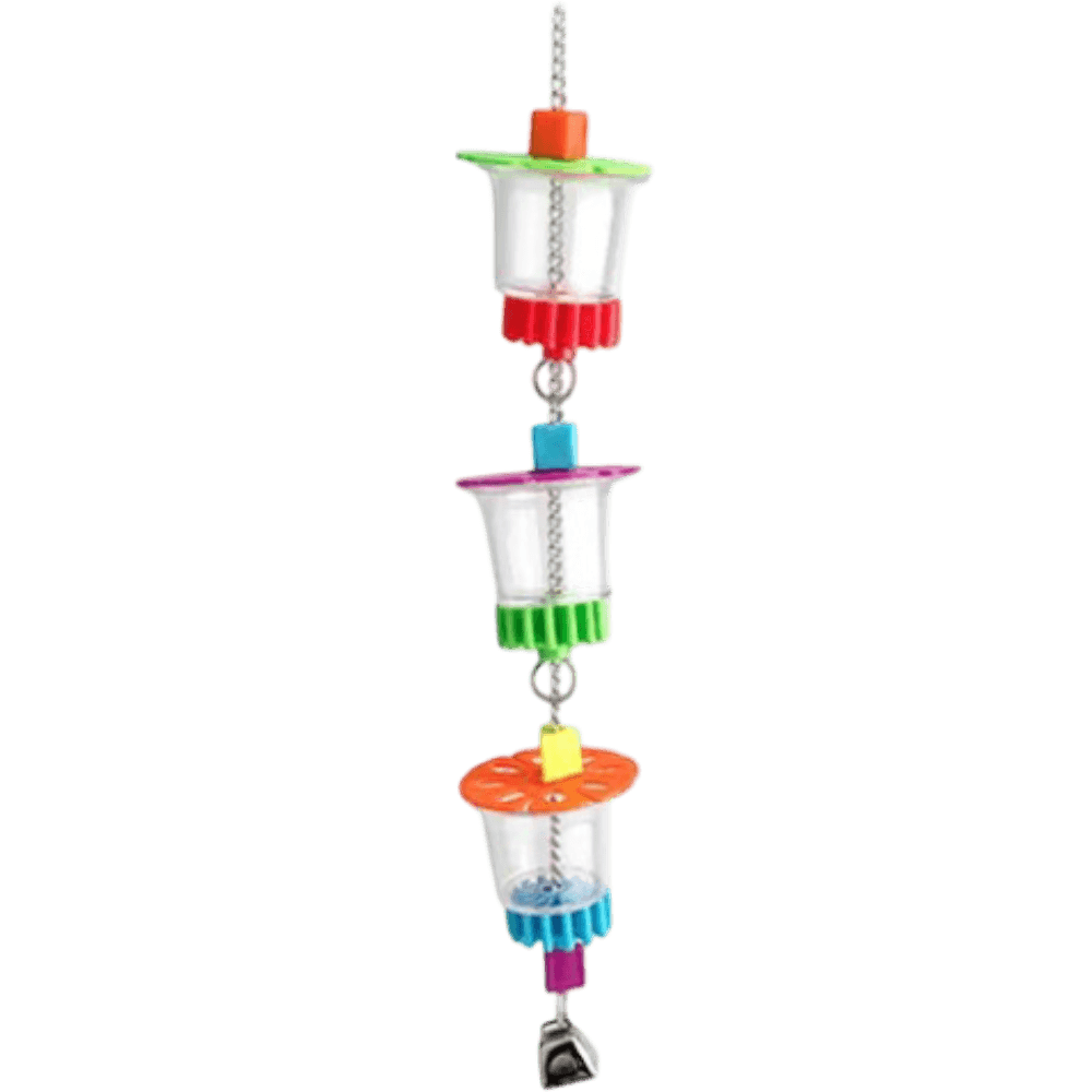 bainbridge-interactive-3-cup-with-beads-foraging-bird-toy