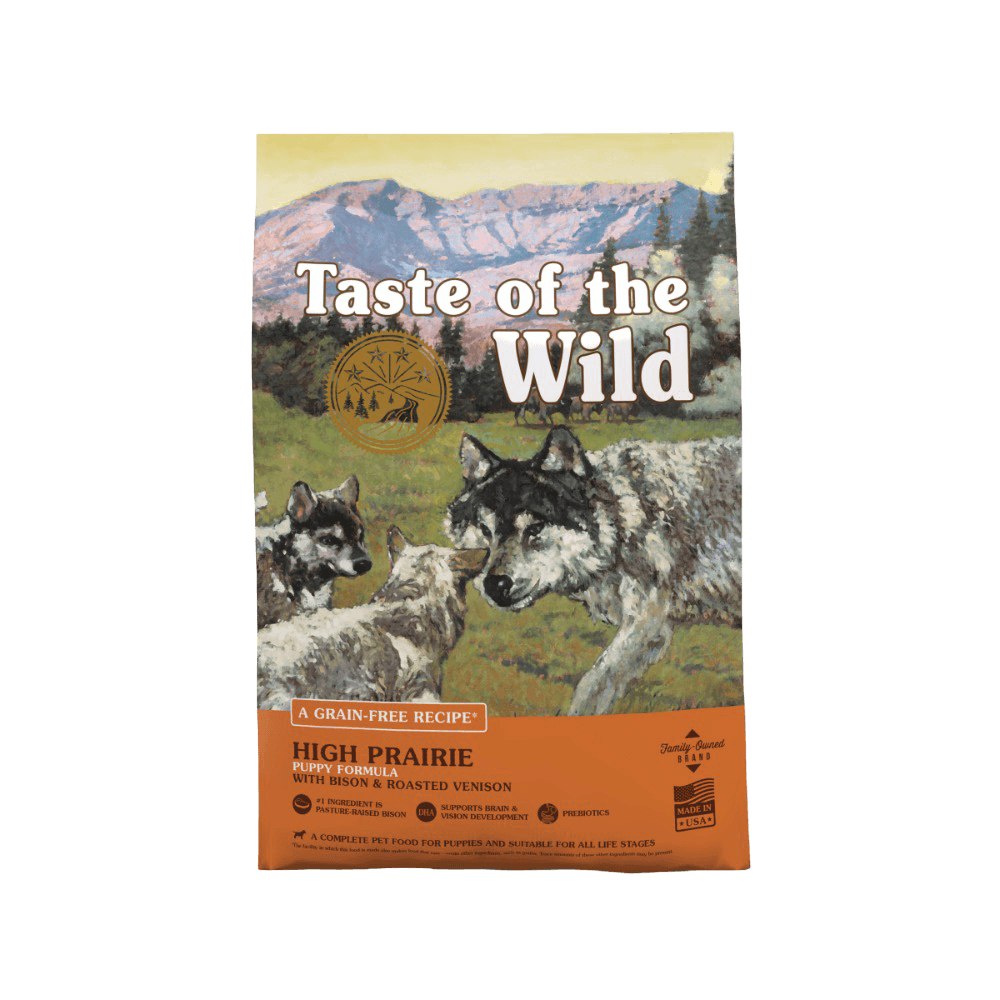 High Prairie Bison & Venison Puppy Dry Dog Food