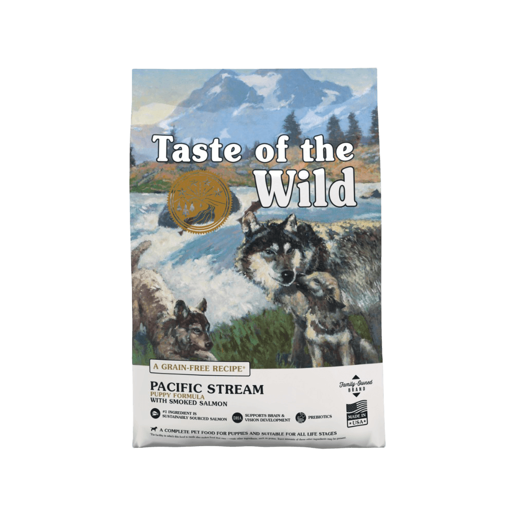 Pacific Stream Smoked Salmon Puppy Dry Dog Food
