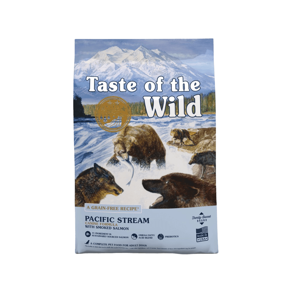 Pacific Stream Smoked Salmon Adult Dry Dog Food