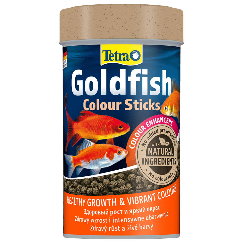 Tetra Goldfish Colour Sticks Freshwater Fish Food