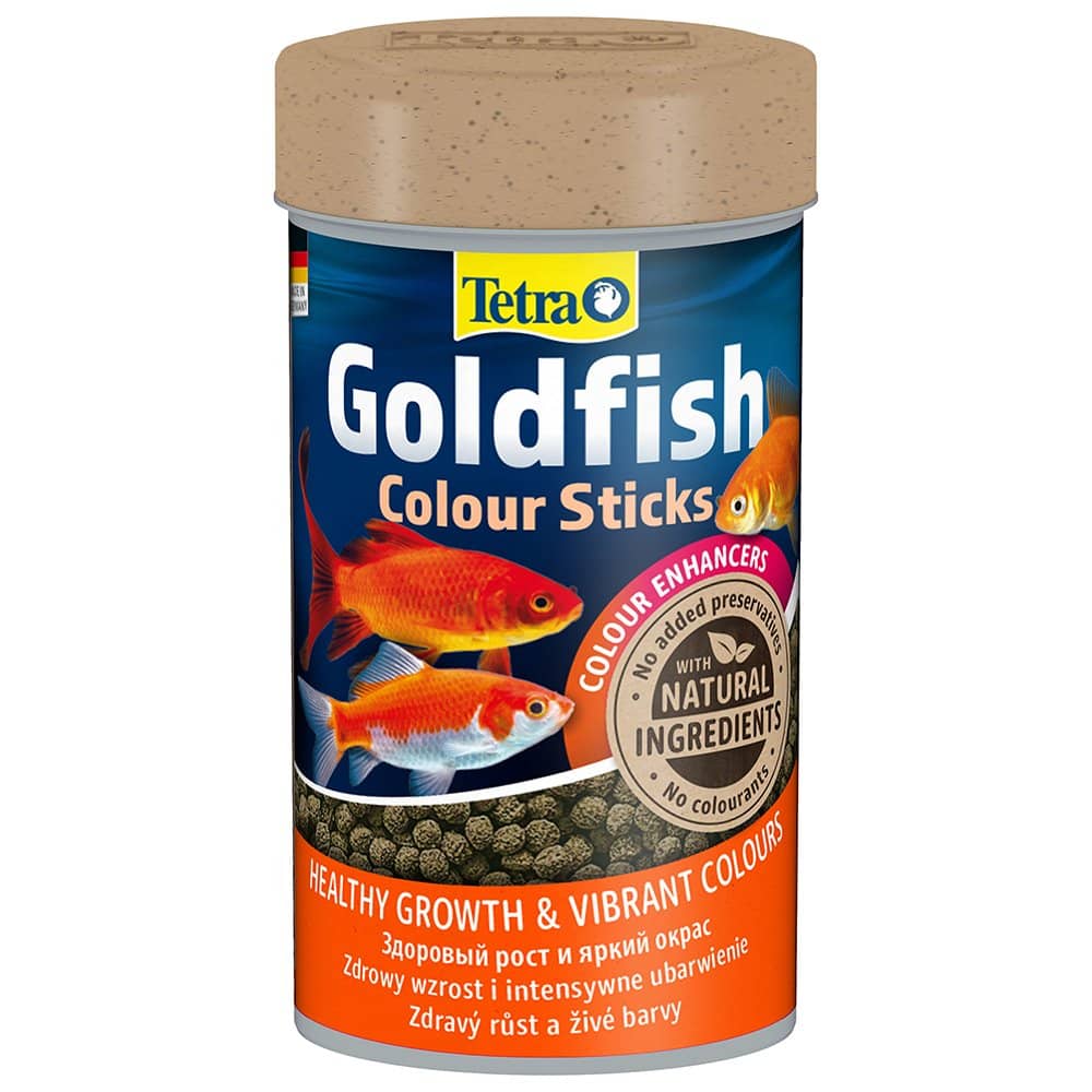 Tetra Goldfish Colour Sticks Freshwater Fish Food
