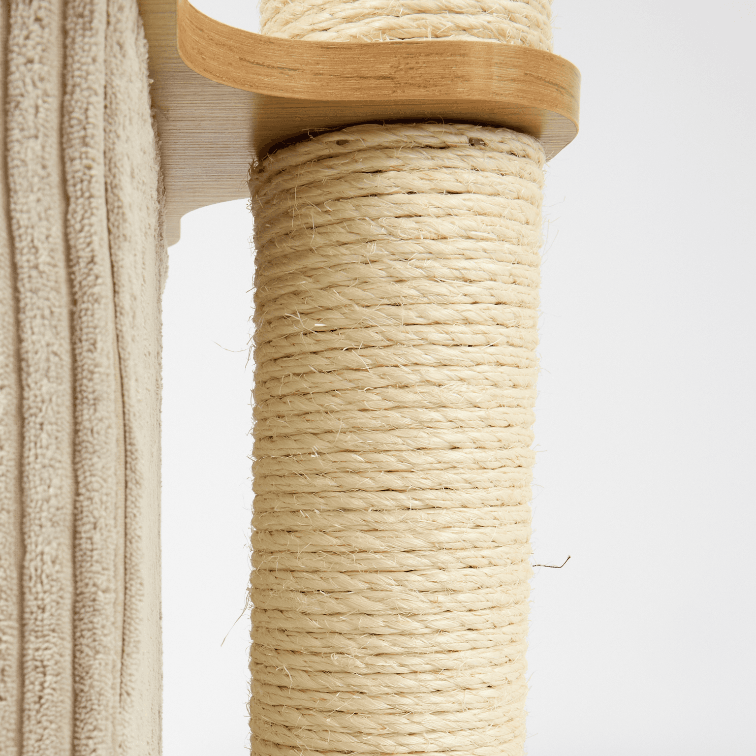The Catsentials Hideaways Beige Cat Tree