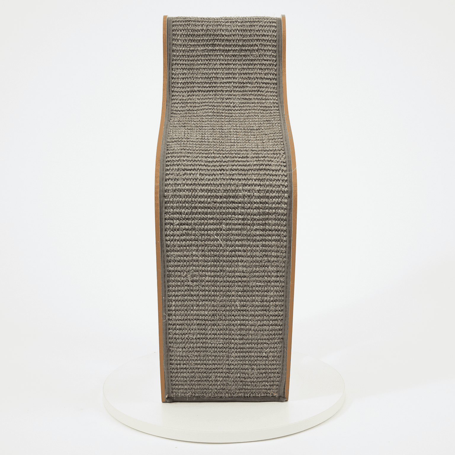 The Catsentials Abstract White Sisal Cat Scratching Post