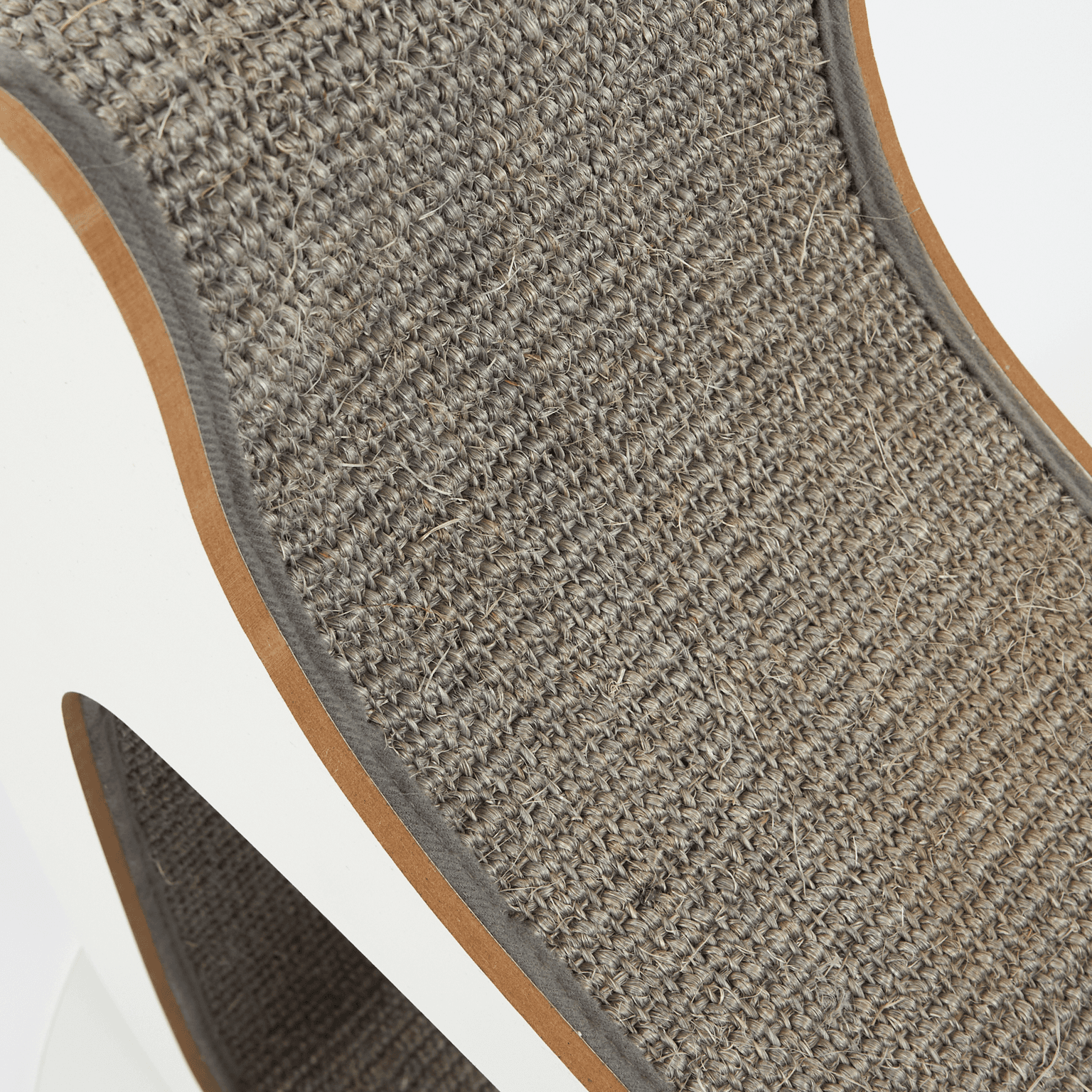 The Catsentials Abstract White Sisal Cat Scratching Post