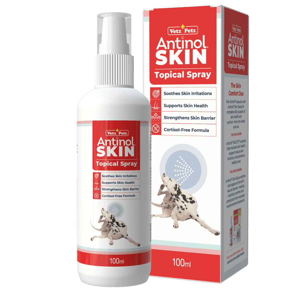 Antinol Plus Skin Support Topical Spray For Dogs