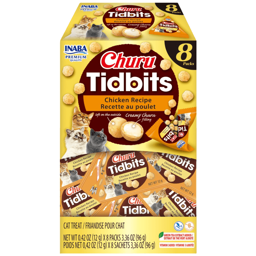 Churu Tidbits Chicken Recipe Cat Treat