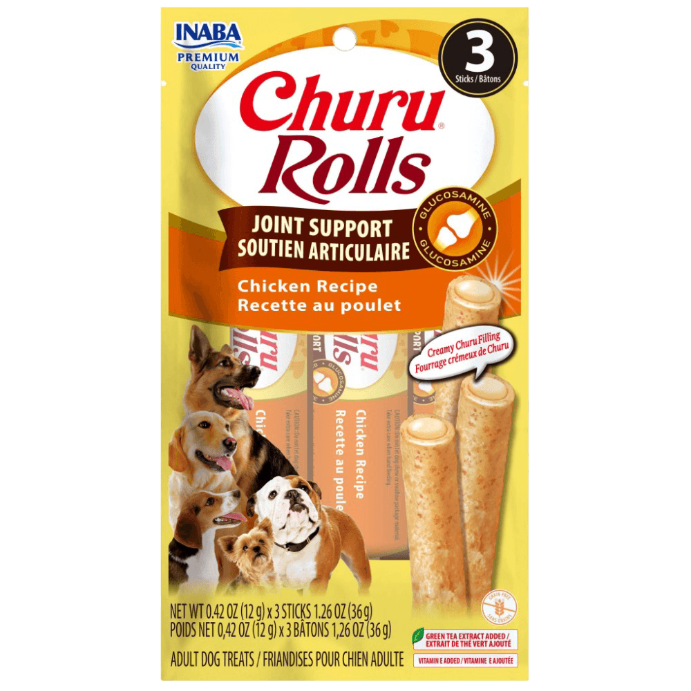 Churu Rolls Joint Support Chicken Recipe Dog Treat