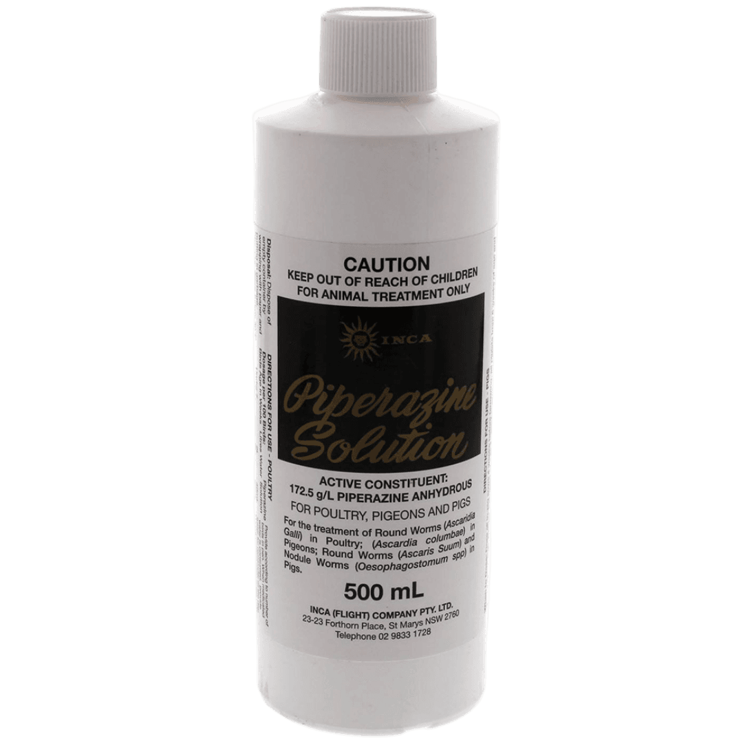 inca-piperazine-solution