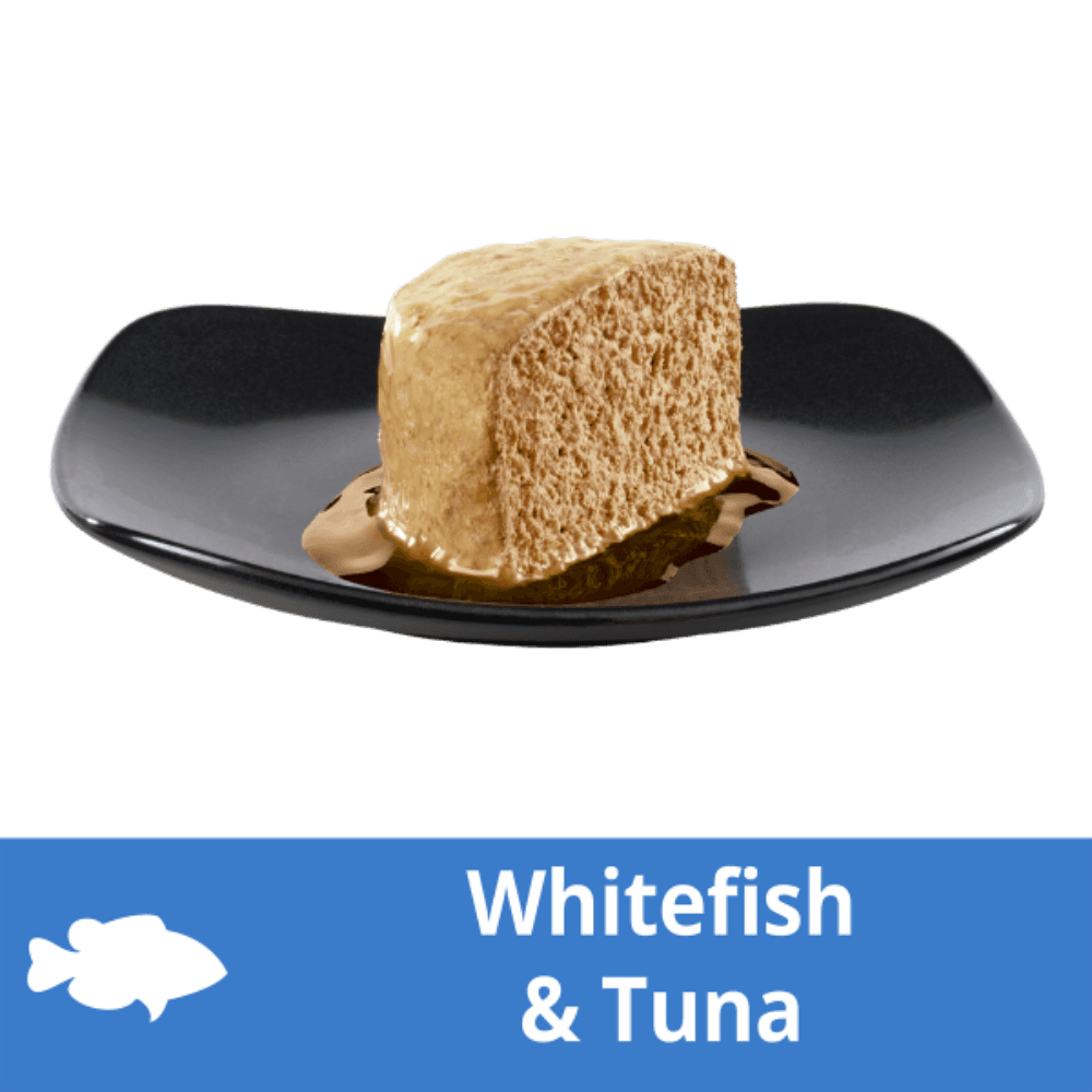 Dine Perfect Portions Pate Whitefish and Tuna Cat Wet Food Tray