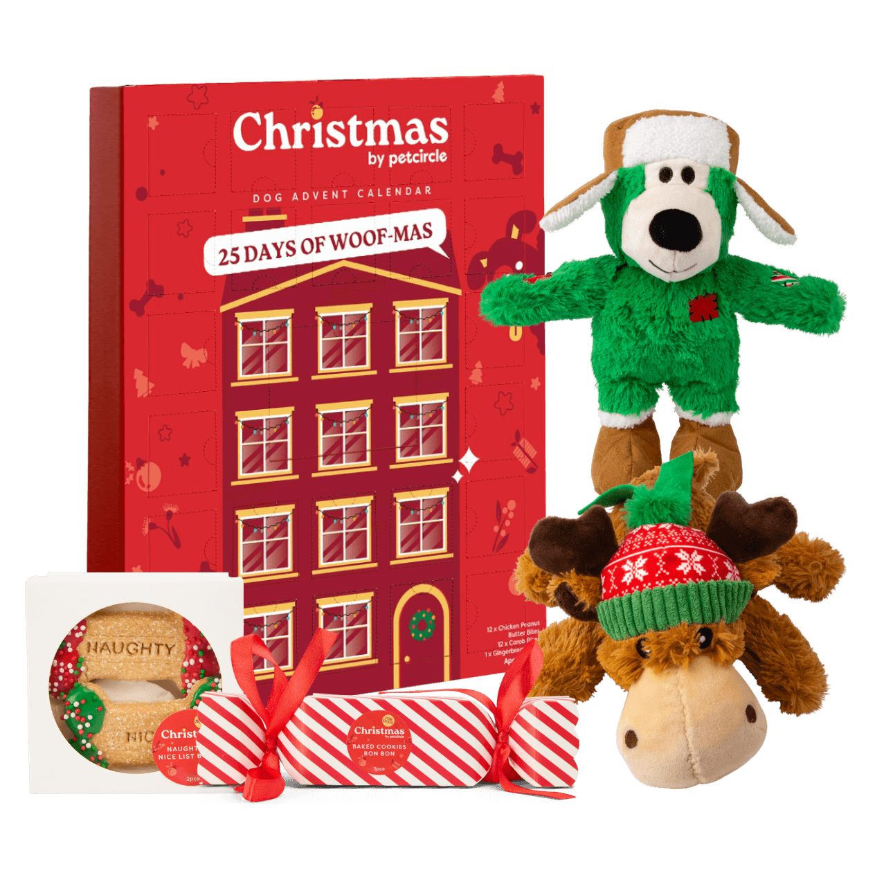 Better Bundles Christmas Medium and Large Dog Bundle