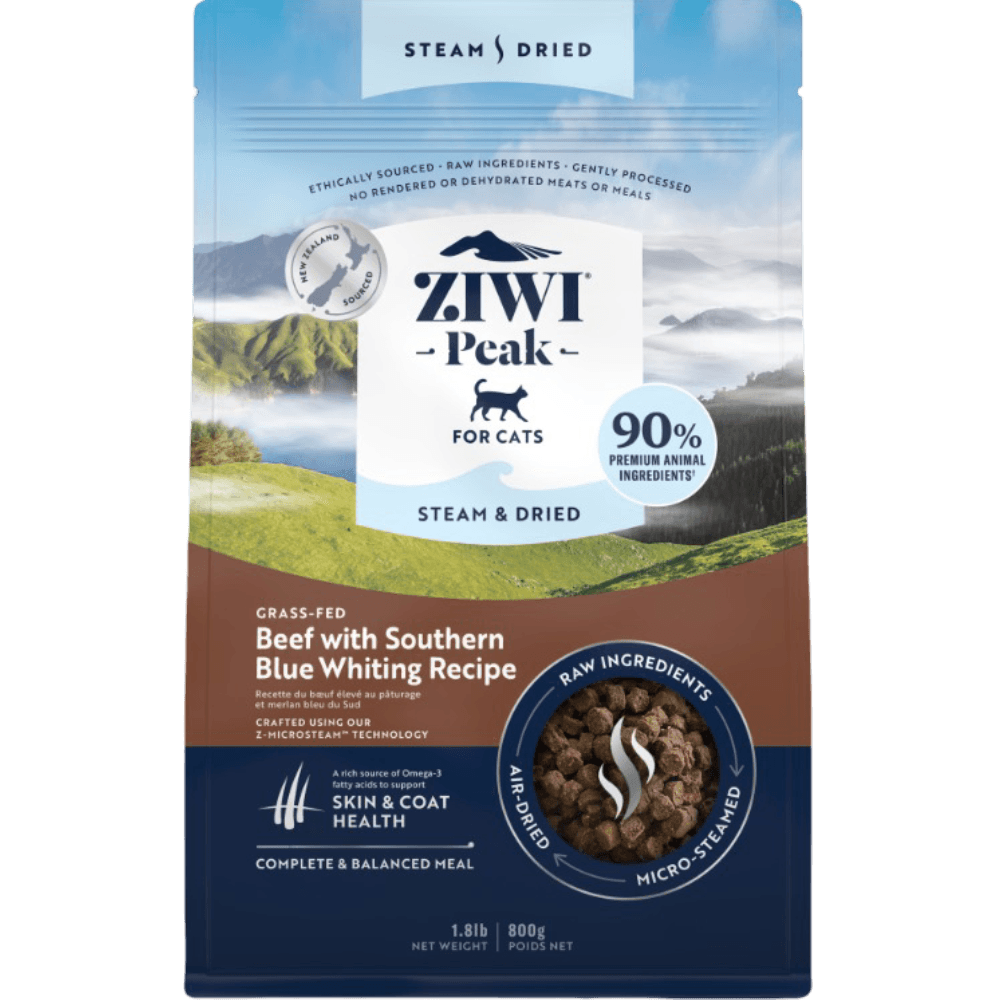 ziwi-peak-steam-and-dried-grass-fed-beef-with-southern-blue-whiting-dry-cat-food