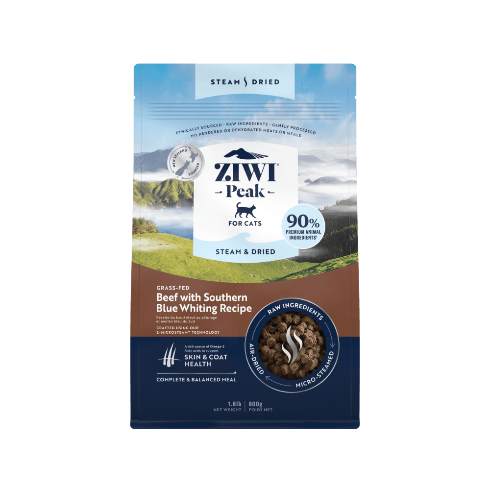 ziwi-peak-steam-and-dried-grass-fed-beef-with-southern-blue-whiting-dry-cat-food