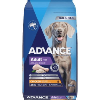 Large Adult Dry Dog Food Chicken With Rice