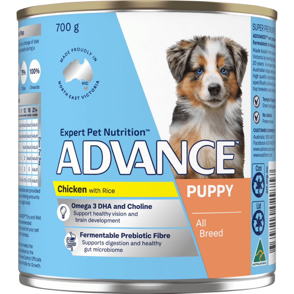 advance-puppy-plus-growth-chicken-and-rice-wet-dog-food-cans