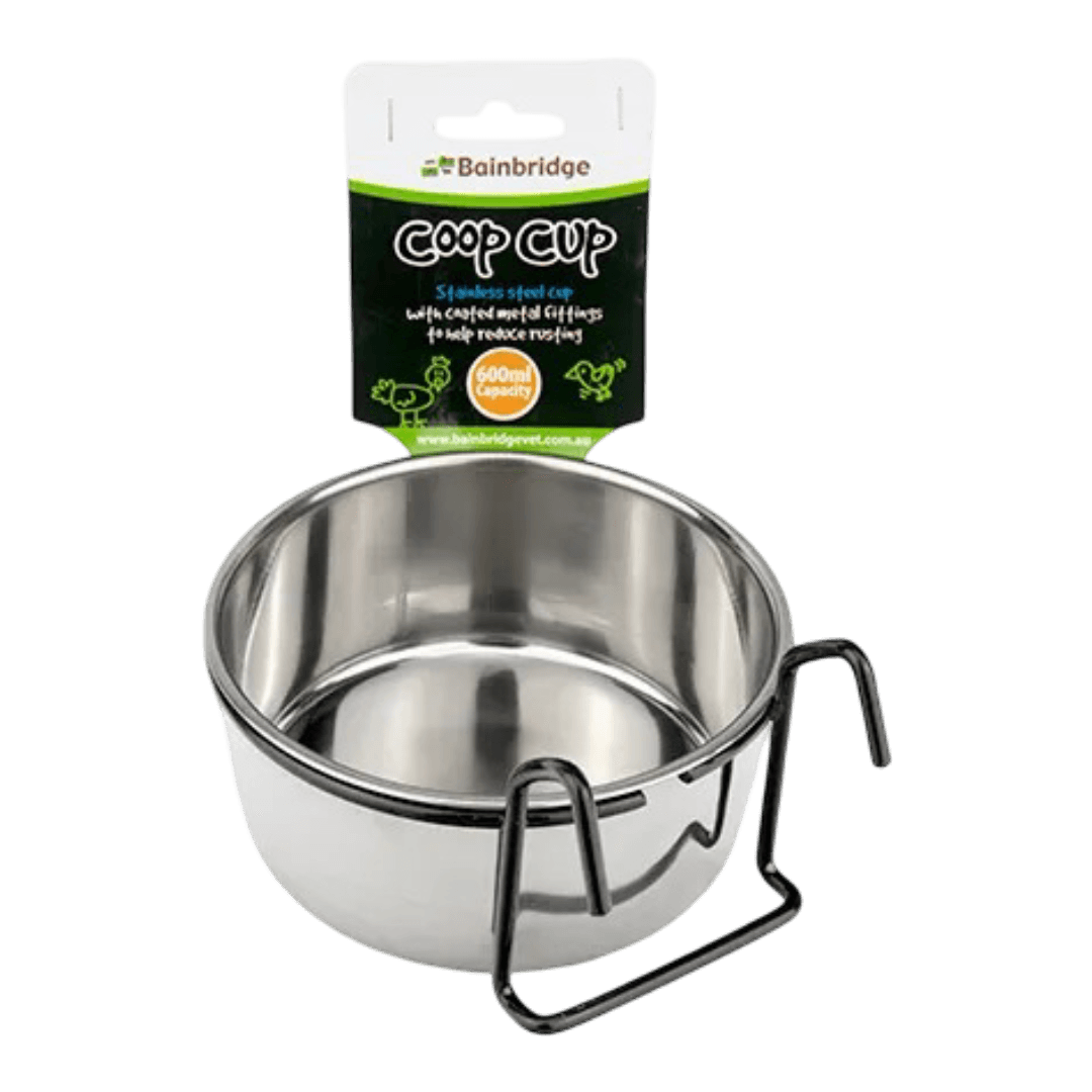 Coop Cup Stainless Steel With Hook Holder