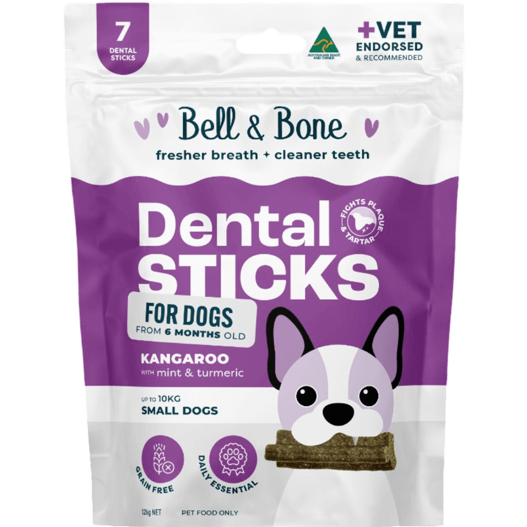 bell-and-bone-kangaroo-mint-turmeric-dental-dog-treats-small