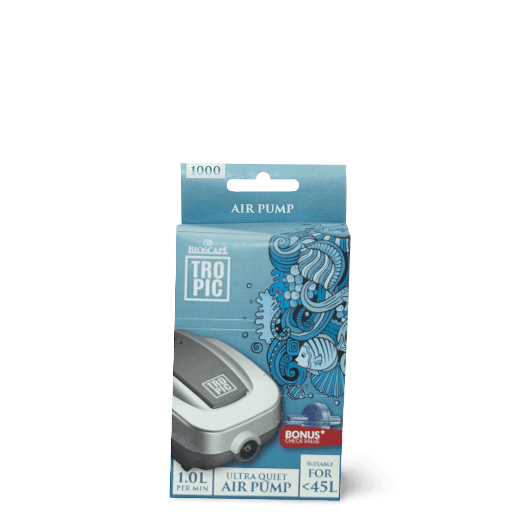 bioscape-tropic-air-pump-1000-with-check-valves