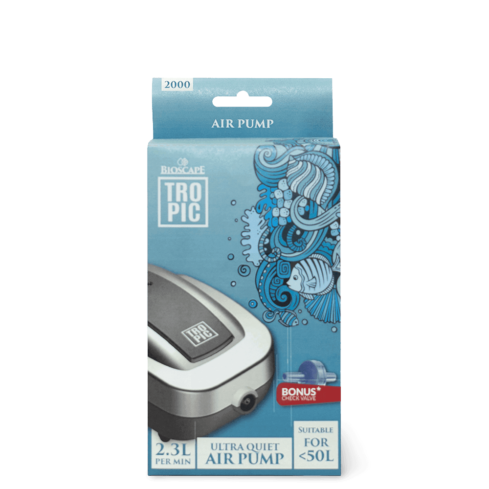bioscape-tropic-air-pump-2000-with-check-valves