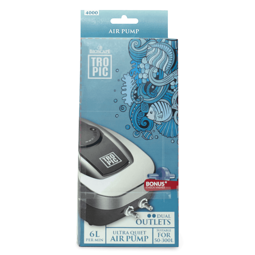 bioscape-tropic-air-pump-4000-with-two-check-valves