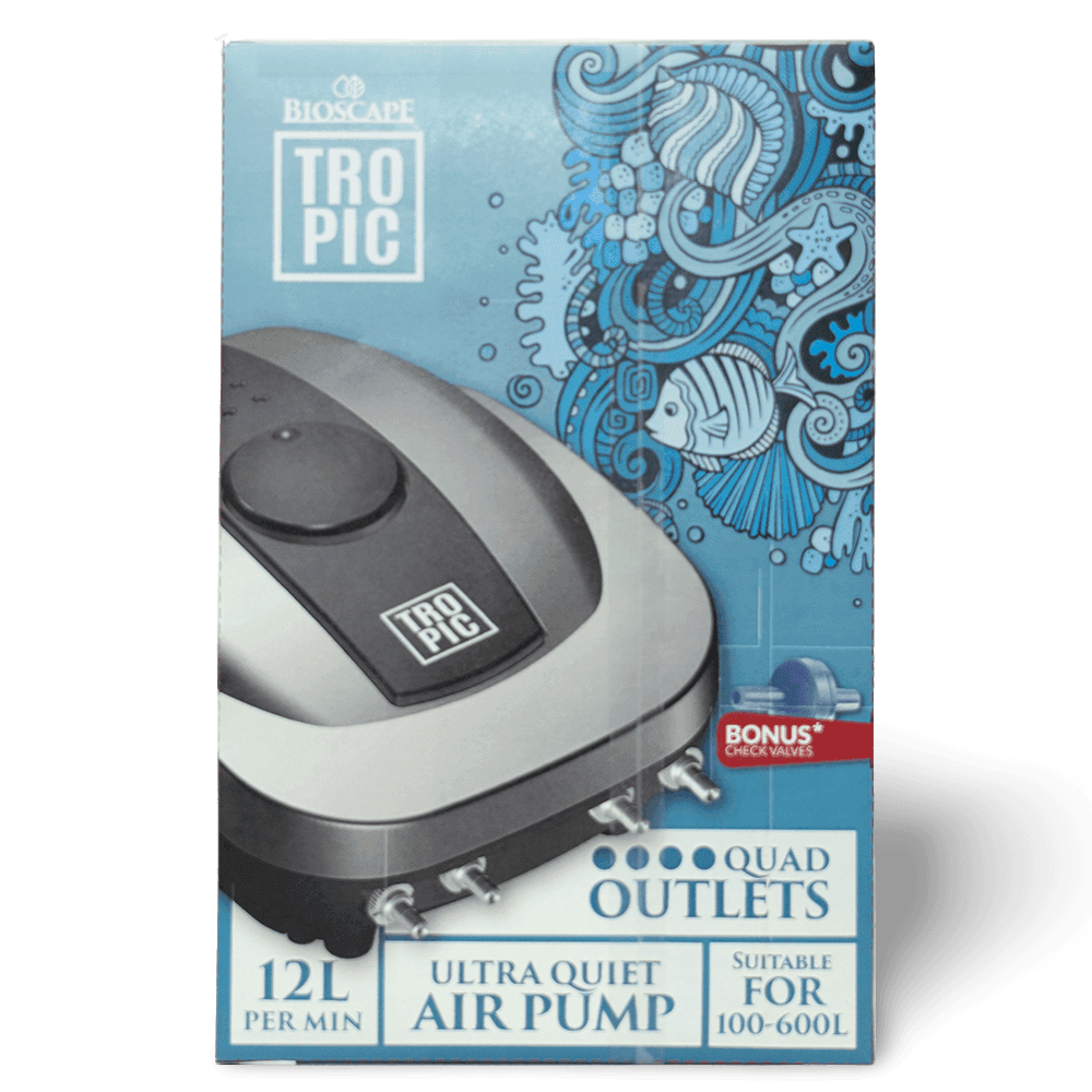 bioscape-tropic-air-pump-8000-with-4-check-valves