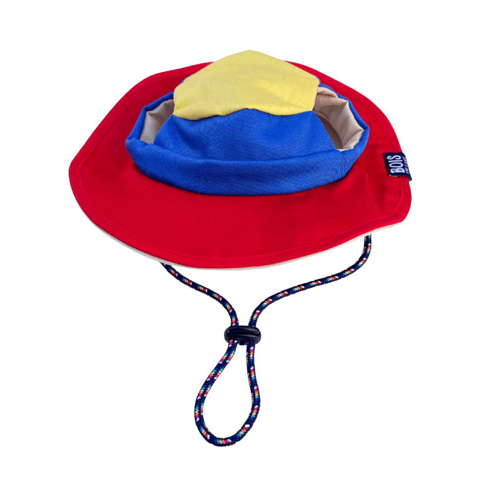 Bois The Label 90s Colorblock Reversible Dog Bucket Hat