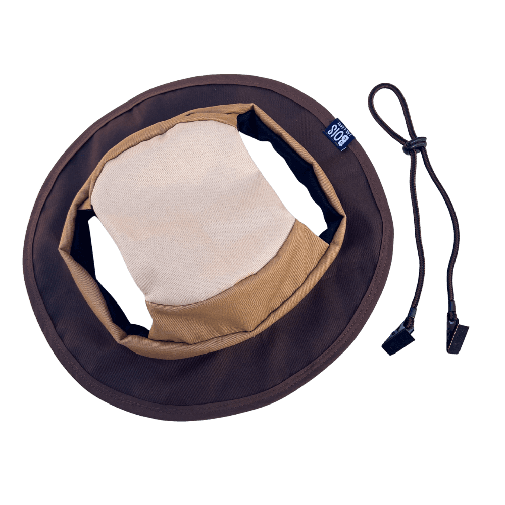 Bois The Label Nude Colorblock Reversible Dog Bucket Hat