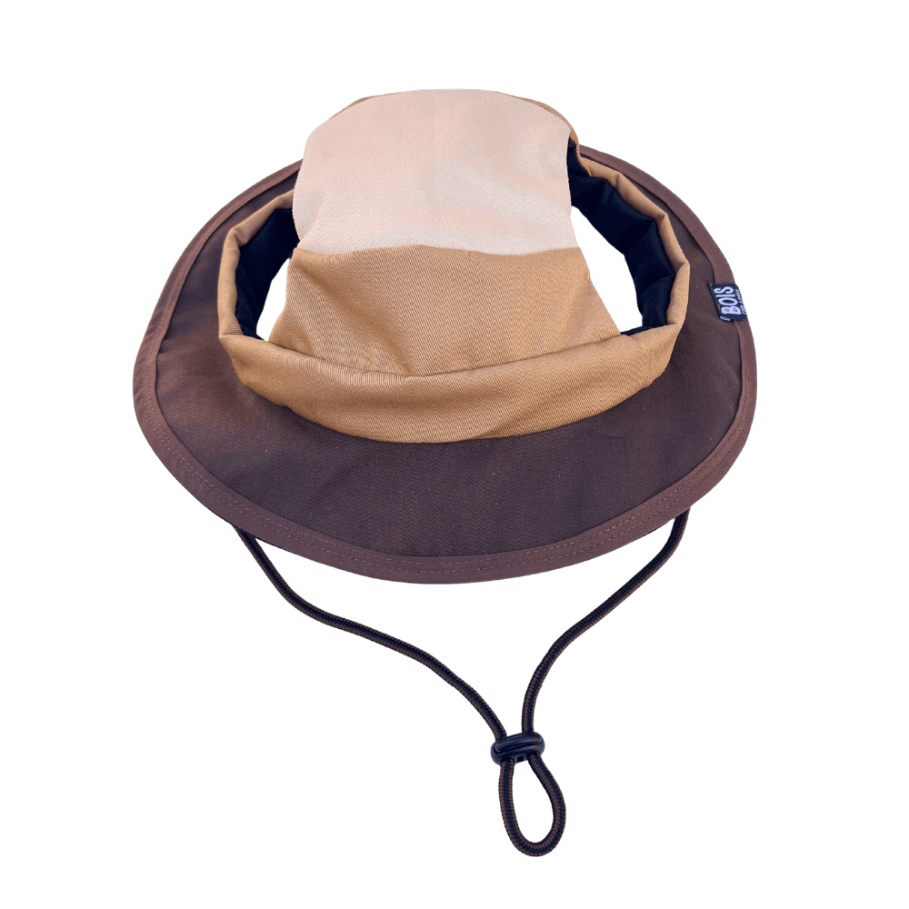 Bois The Label Nude Colorblock Reversible Dog Bucket Hat
