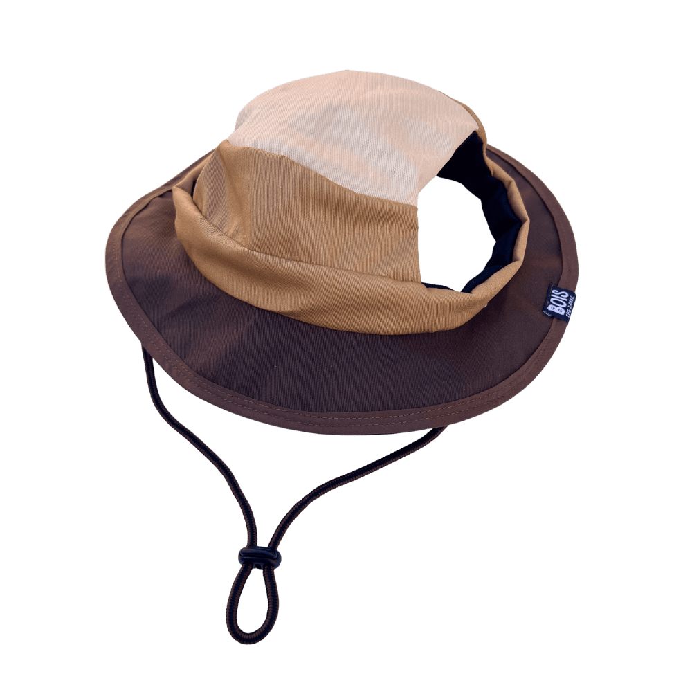 Bois The Label Nude Colorblock Reversible Dog Bucket Hat