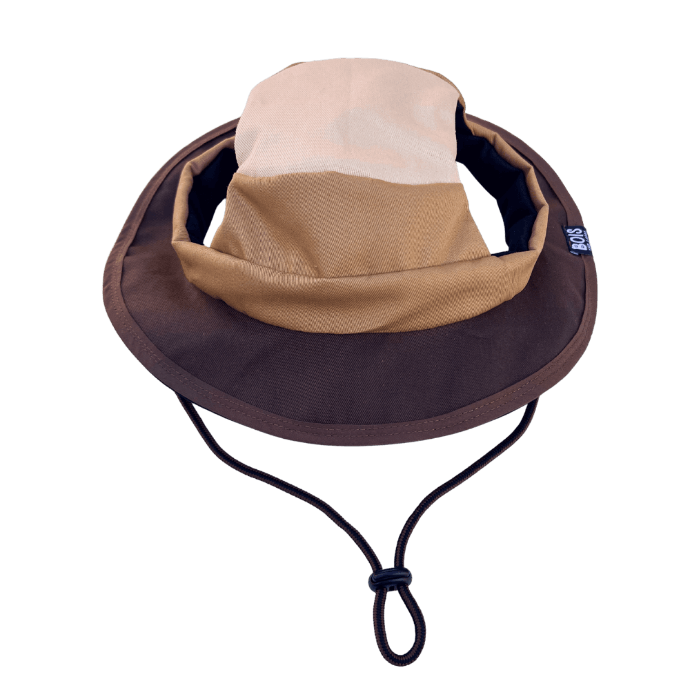 Bois The Label Nude Colorblock Reversible Dog Bucket Hat