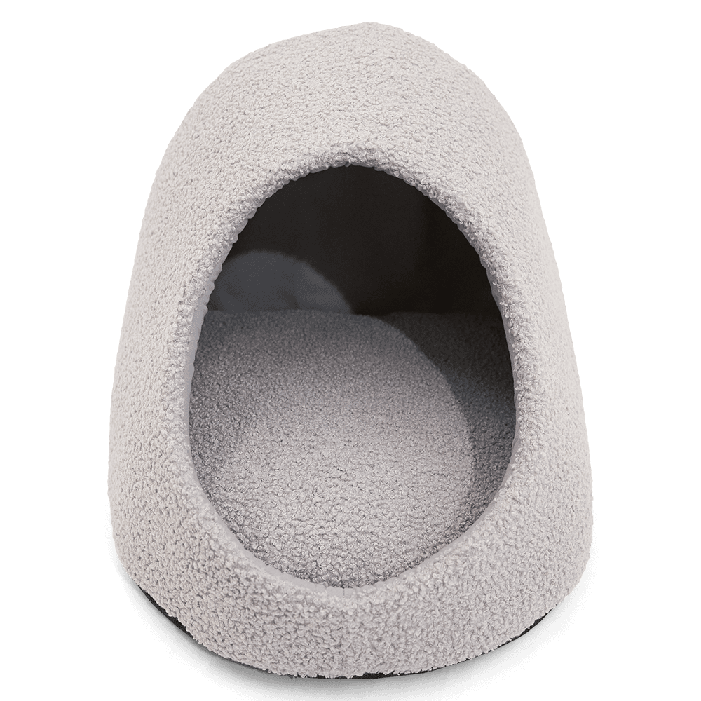 the-catsentials-boucle-cat-cave-grey