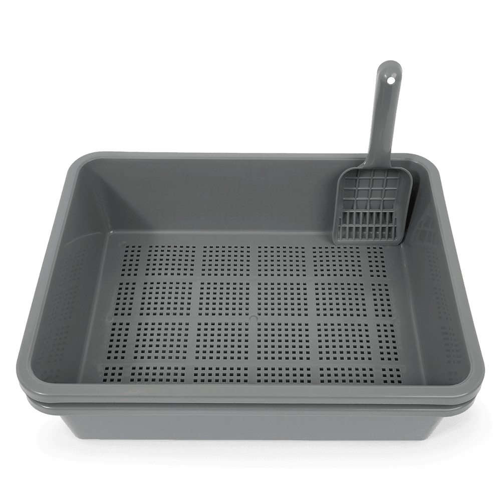 catmate-cat-litter-trays-3-piece-charcoal