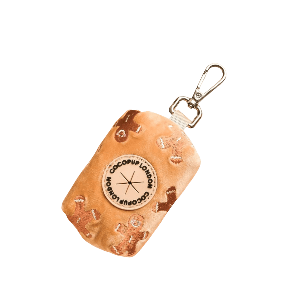 Dog Poop Bag Holder Gingerbread Treats