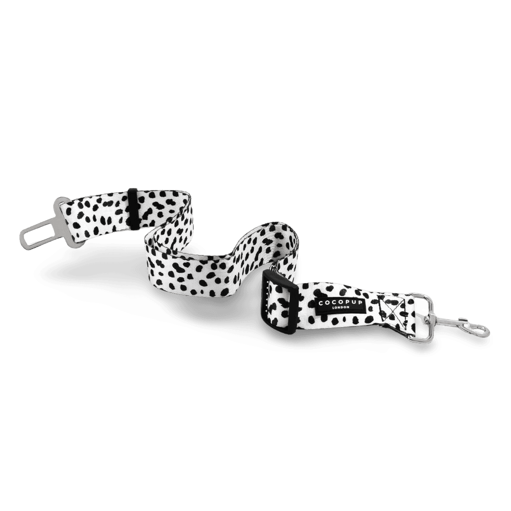 cocopup-london-dog-seat-belt-restraint-monochrome-spots