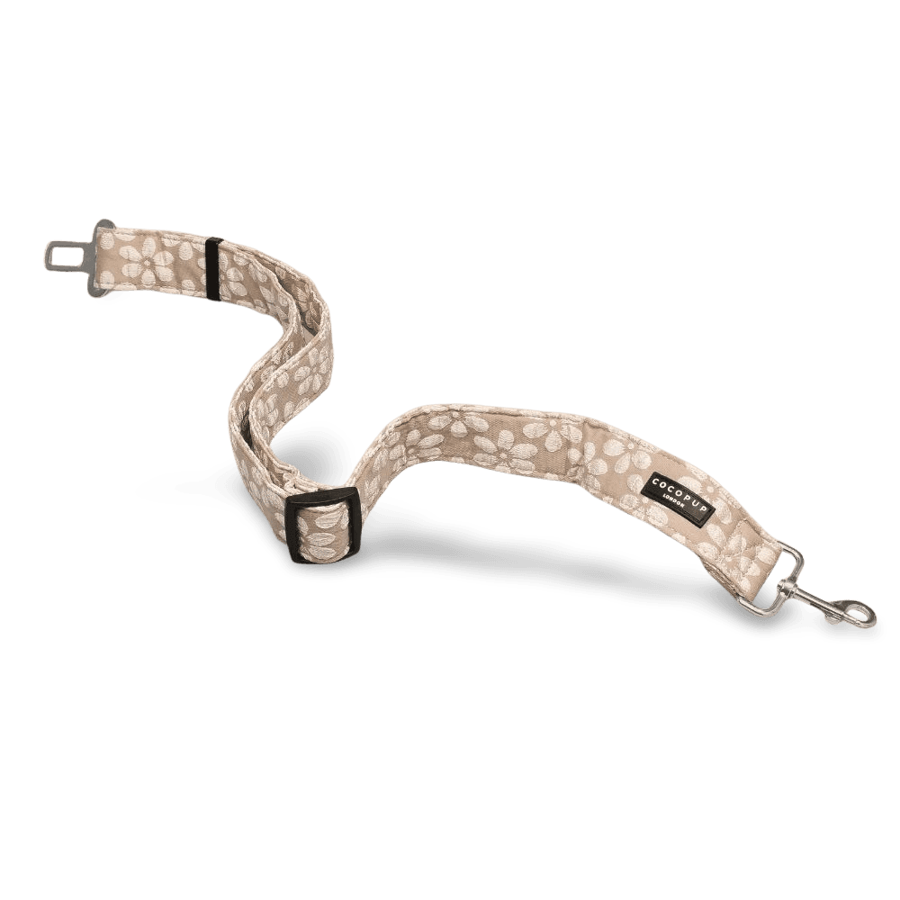 cocopup-london-dog-seat-belt-restraint-mocha-flower