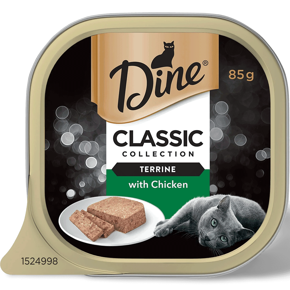 Classic Collection Terrine with Chicken Adult Wet Cat Food Trays
